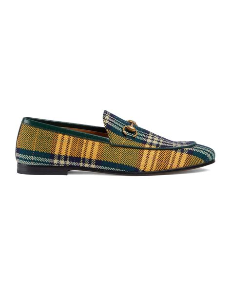 gucci jordaan tweed loafer|Gucci jordaan loafer men.